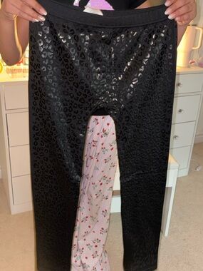 The Children's Place Black Leopard Print Girls' Leggings